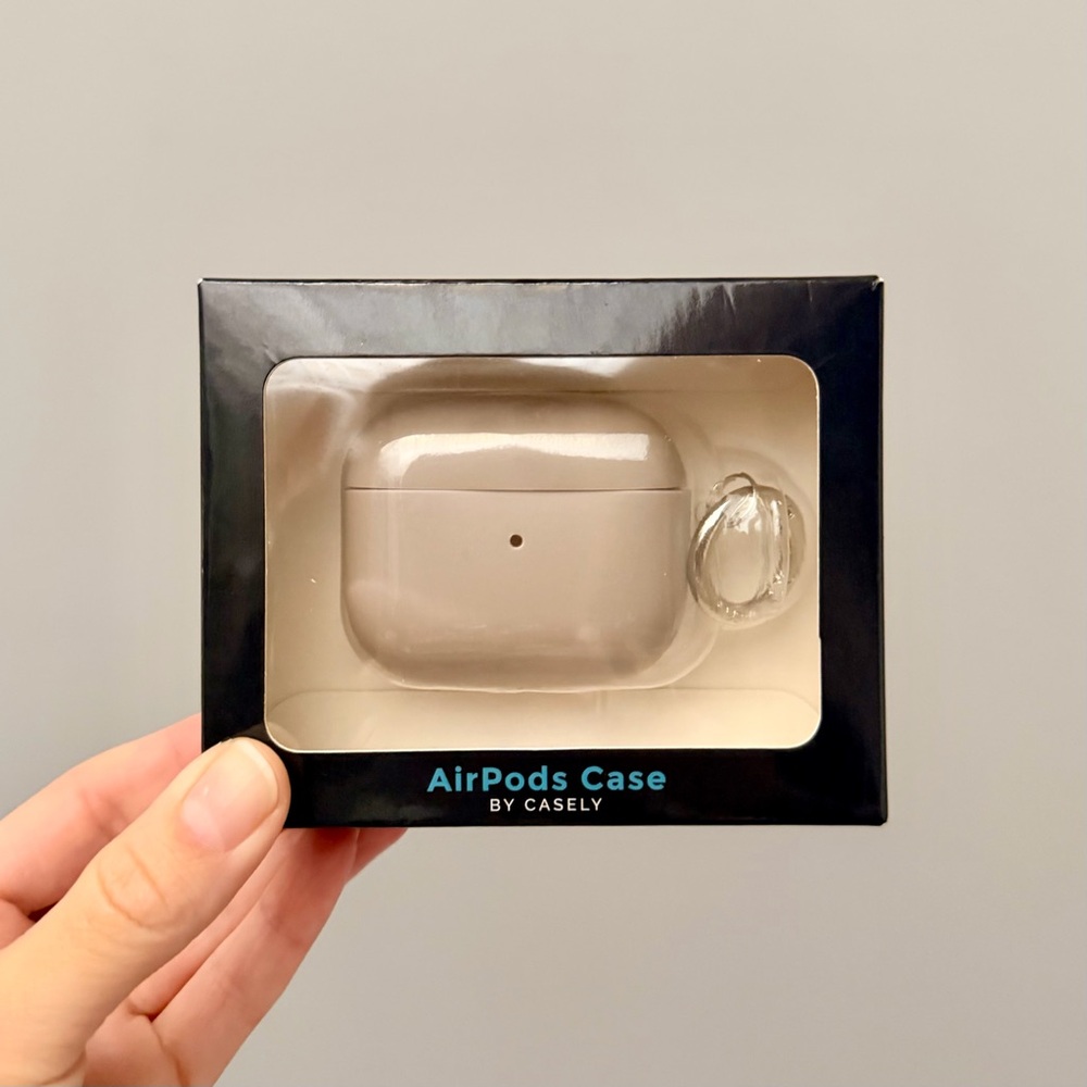 NIB Casely Taupe AirPods Case - fits AirPods 3 (3rd Gen, 2021)